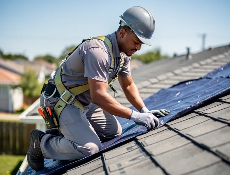 Roof Tarping service in Toledo